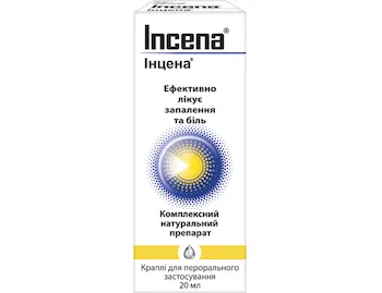 Incena drops 20 ml.