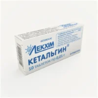 Ketalgyn (ketorolac) tablets 0.01g. №10