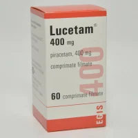 Lucetam 400 (piracetam) coated tablets 400 mg. №60 vial