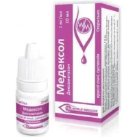 Medexol (dexamethasone) eye drops 1 mg/ml. 10 ml. vial №1