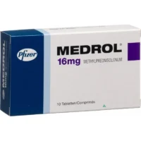 Medrol (metilprednizolon) tablets 16 mg. №50
