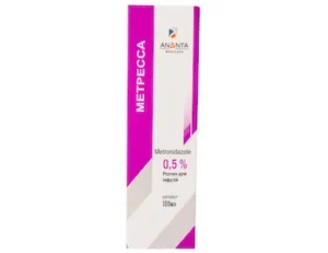 Metressa (metronidazole) solution for infusions 0.5% 100 ml. №1