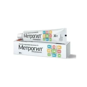Metrogyl (metronidazole) gel 30 g.