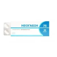 Neogabin (pregabalin) 75 capsules 75 mg. №30
