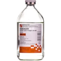 Novocain (novocaine) solution for injections 5 mg/ml. 400 ml.