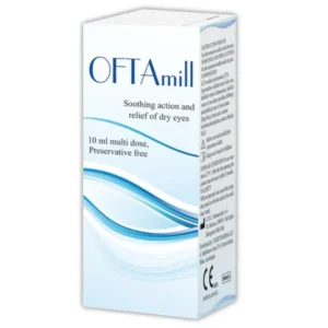 OFTAmil eye drops sterile 10 ml.