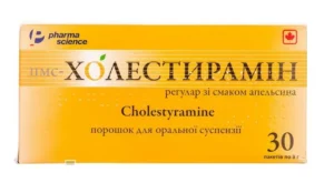 PMS-Cholestiramin (cholestyramine resin) regular powder for oral suspension sackets №30