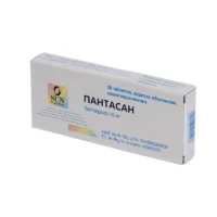 Pantasan (pantoprazole) coated enteric tablets 40 mg. №30