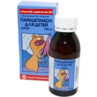 Paracetamol (paracetamol) syrup 100 ml. BO