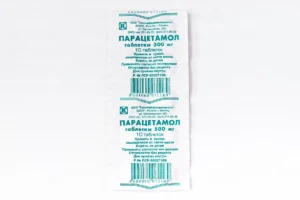 Paracetamol (paracetamol) tablets 500 mg. №10