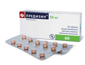 Predizin coated tablets with prolonged release 35 mg. №60