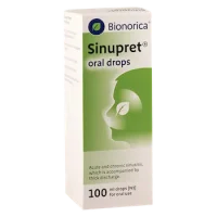 Sinupret (gentian root) syrup 100 ml. vial