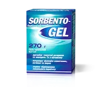 Sorbentogel (methyl silicic acid hydrogel) oral gel 0.7 g/g. 270 g. vial