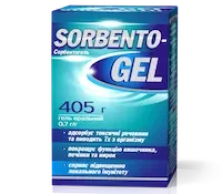 Sorbentogel (methyl silicic acid hydrogel) oral gel 0.7 g/g. 405 g. vial