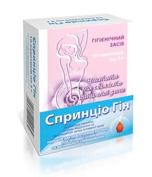 Sprincio Gin (sodium chloride) powder for solution 5 g. bags №10