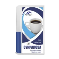 Sucraloza (sucraloza) tablets №200 in the dispenser