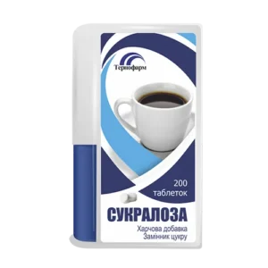 Sucraloza (sucraloza) tablets №200 in the dispenser