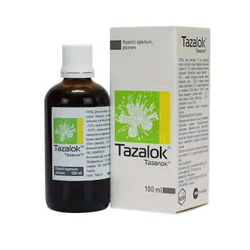 Tazalok (mixture of medicinal plant) drops for oral use 100 ml. vial