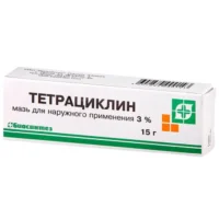 Tetracicline (tetracycline hydrochloride) ointment 3% 15 g. tube