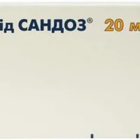 Torasemid SANDOZ (torasemide) tablets 20 mg. №100