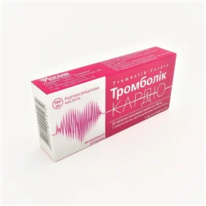 Trombolik-Cardio (acetylsalicylic acid) tablets 100 mg. №20