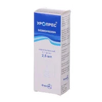 Uropres (desmopressin) nasal spray 0.1 mg/ml. 2.5 ml. vial