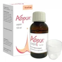 Ambroxol syrup (Abrol) 15 mg/5 ml. 100 ml.