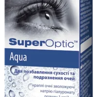 SuperOptic Aqua (sodium hyaluronate) eye drops 5 ml. vial №2