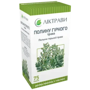 Wormwood herb (Artemisiae absinthii herba) 75 g.